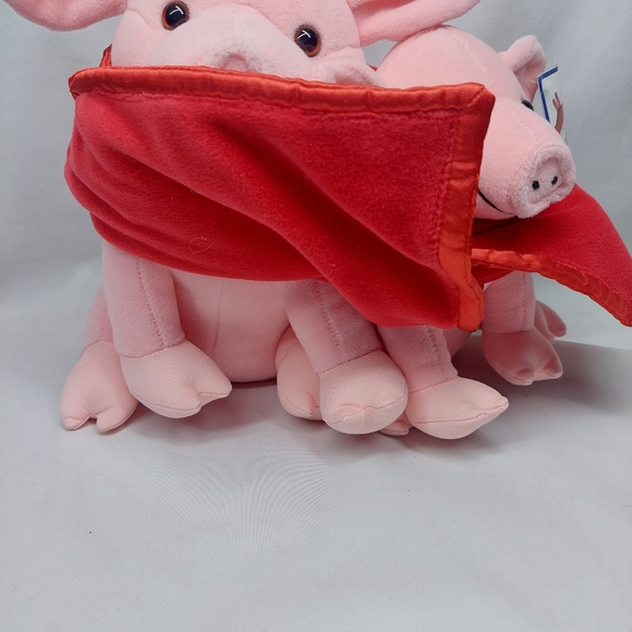Pigs In A Blanket Plush Toy Platte River Trading 9.5" T NWT - Picture 4 of 11